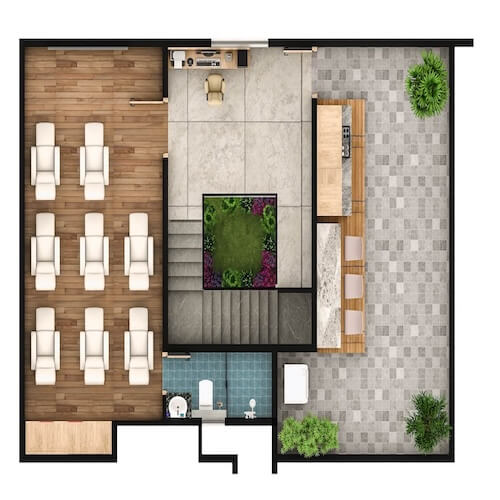East Facing Villa - Second Floor